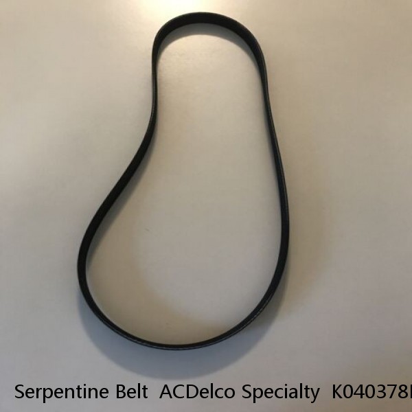 Serpentine Belt  ACDelco Specialty  K040378HD