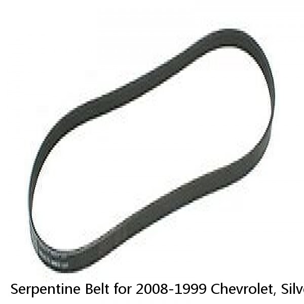 Serpentine Belt for 2008-1999 Chevrolet, Silverado Series Pickup, V-8 5.3 L, A.C