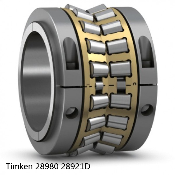 28980 28921D Timken Tapered Roller Bearing Assembly