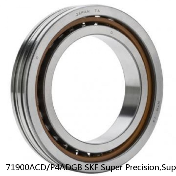 71900ACD/P4ADGB SKF Super Precision,Super Precision Bearings,Super Precision Angular Contact,71900 Series,25 Degree Contact Angle