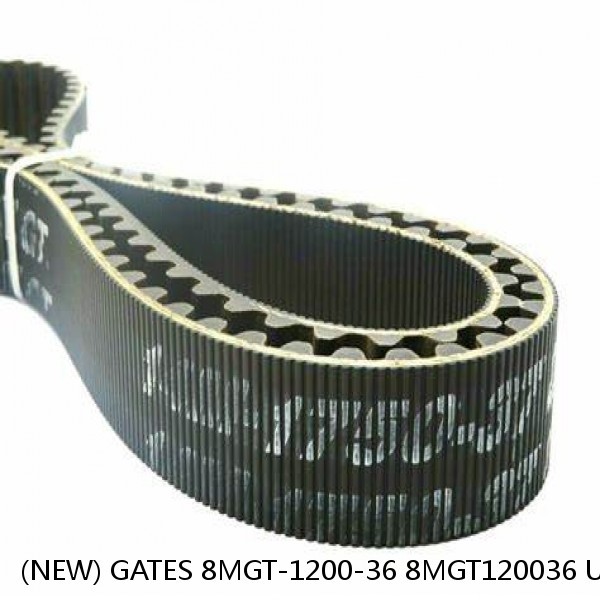 (NEW) GATES 8MGT-1200-36 8MGT120036 USA Poly Chain GT2  Carbon Belt 